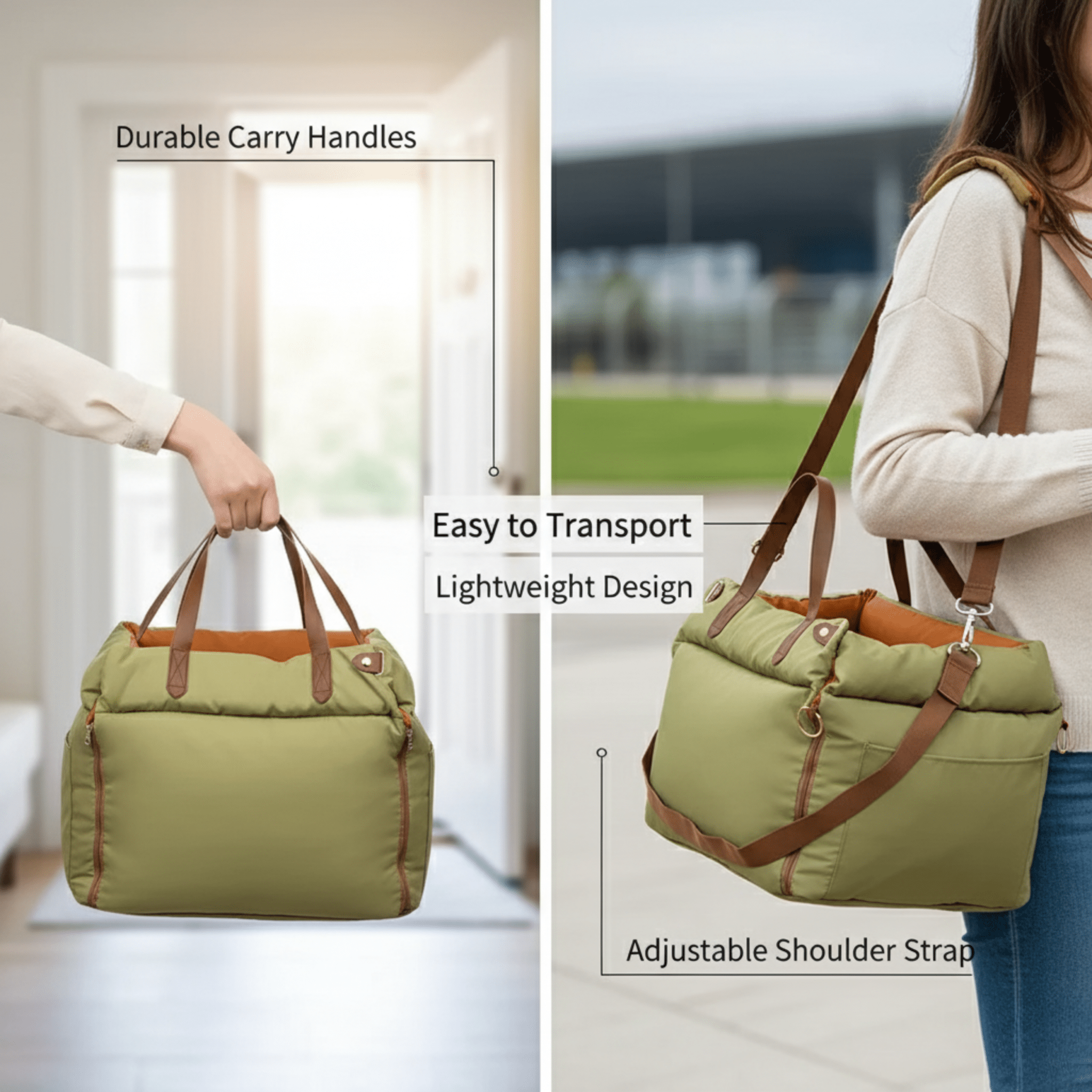 SafeTravel™ First - Class Dog Car Seat - My Store